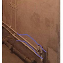 Цена монтажа труб в ванной в стену